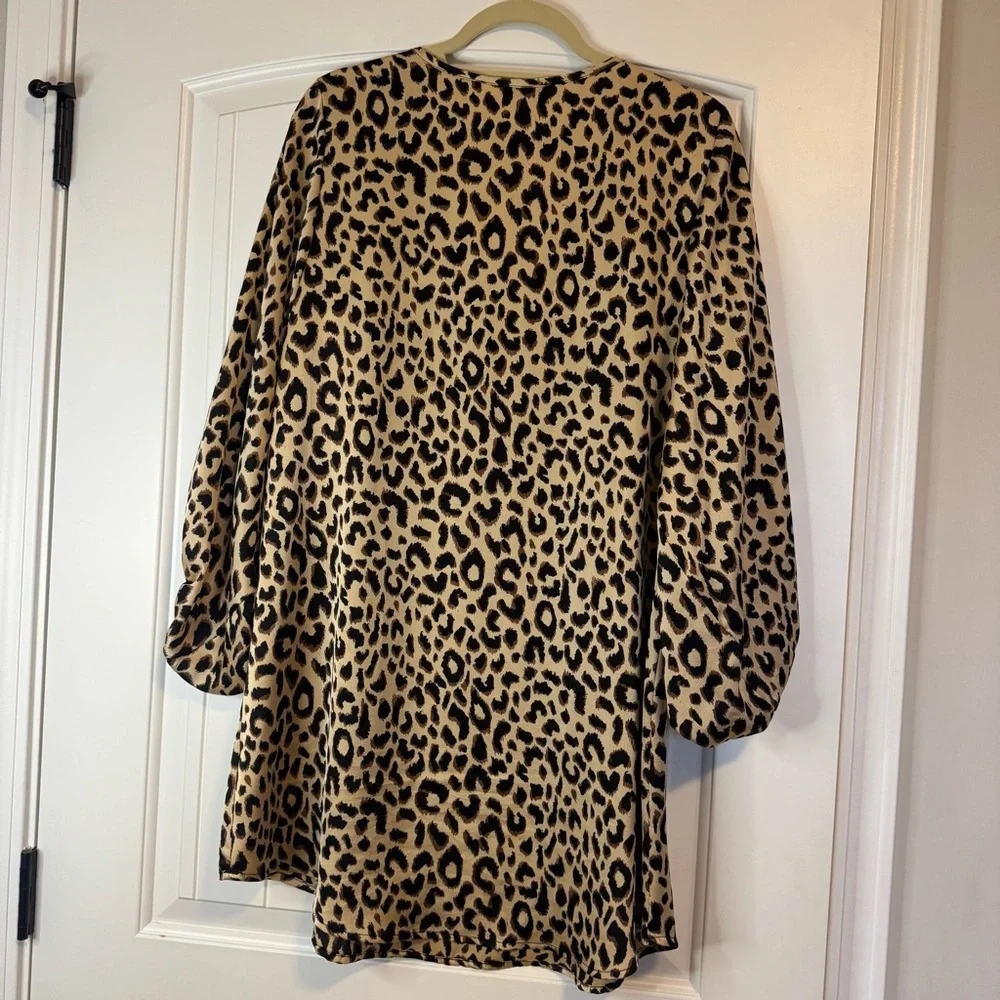 Boutique Leopard Print Dress or Tunic Top - Picture 5 of 5